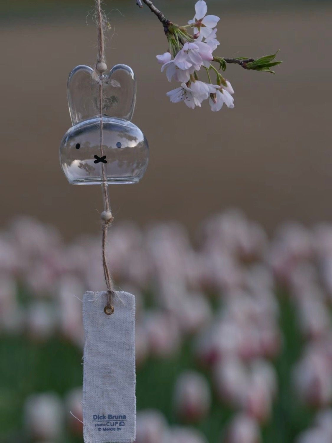 Miffy wind charm