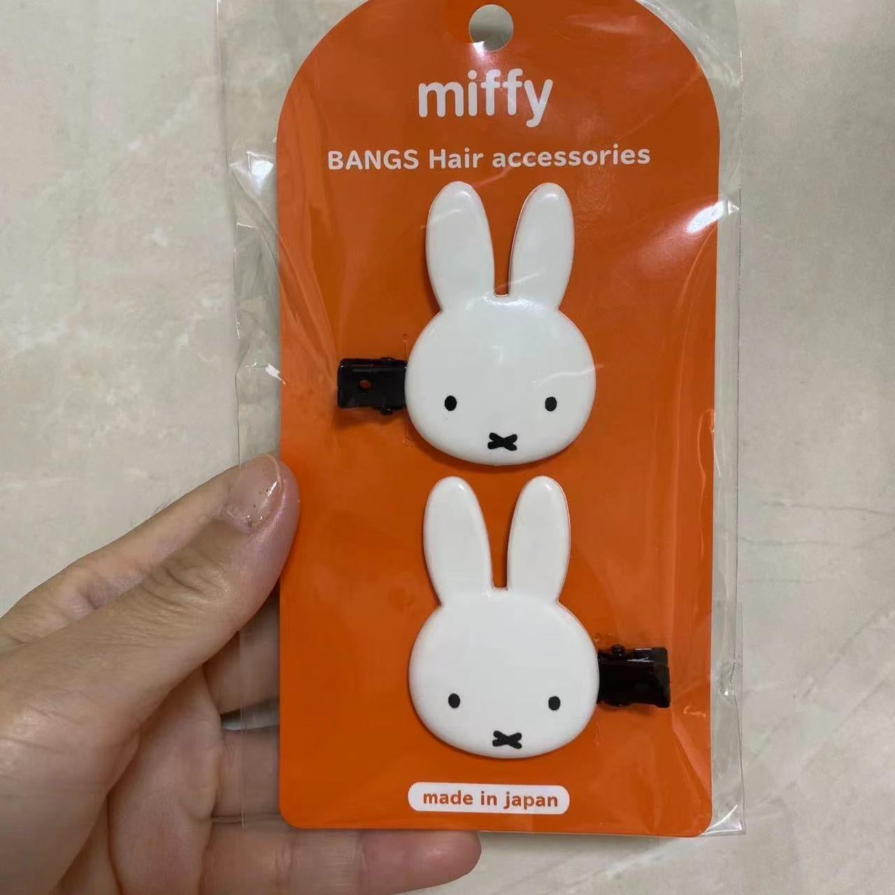 Miffy hair clip 2 pcs set