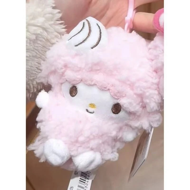 Sanrio piano 10cm plushie doll charm