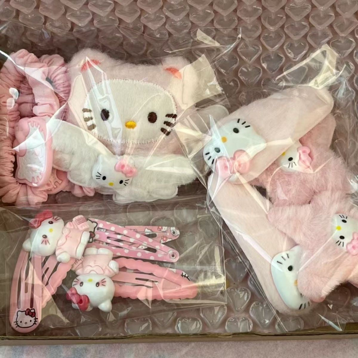Hello kitty hair clip 15 pcs set