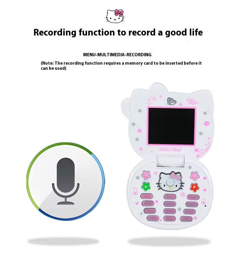 Hello kitty flip phone