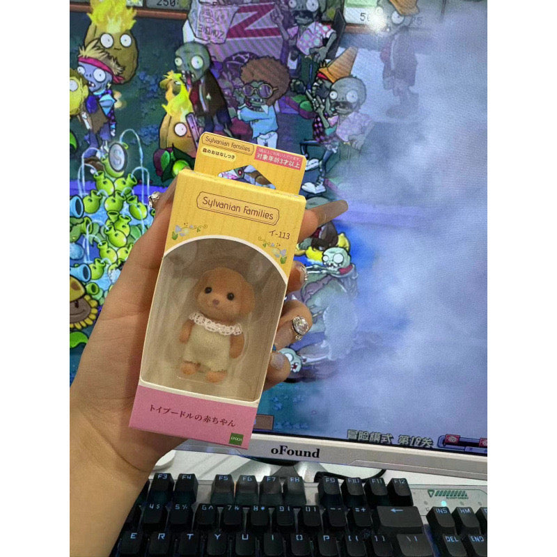 sylvanian families poodle baby