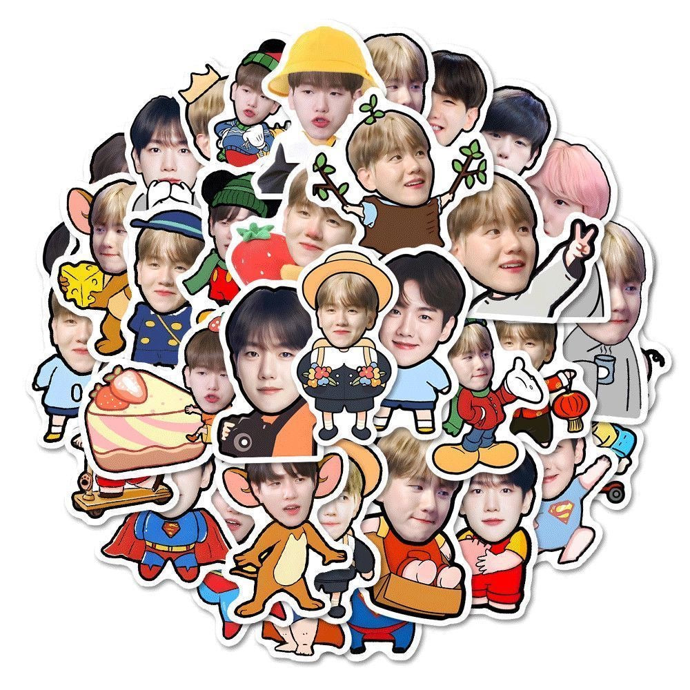baekhyun EXO stickers 100 pcs