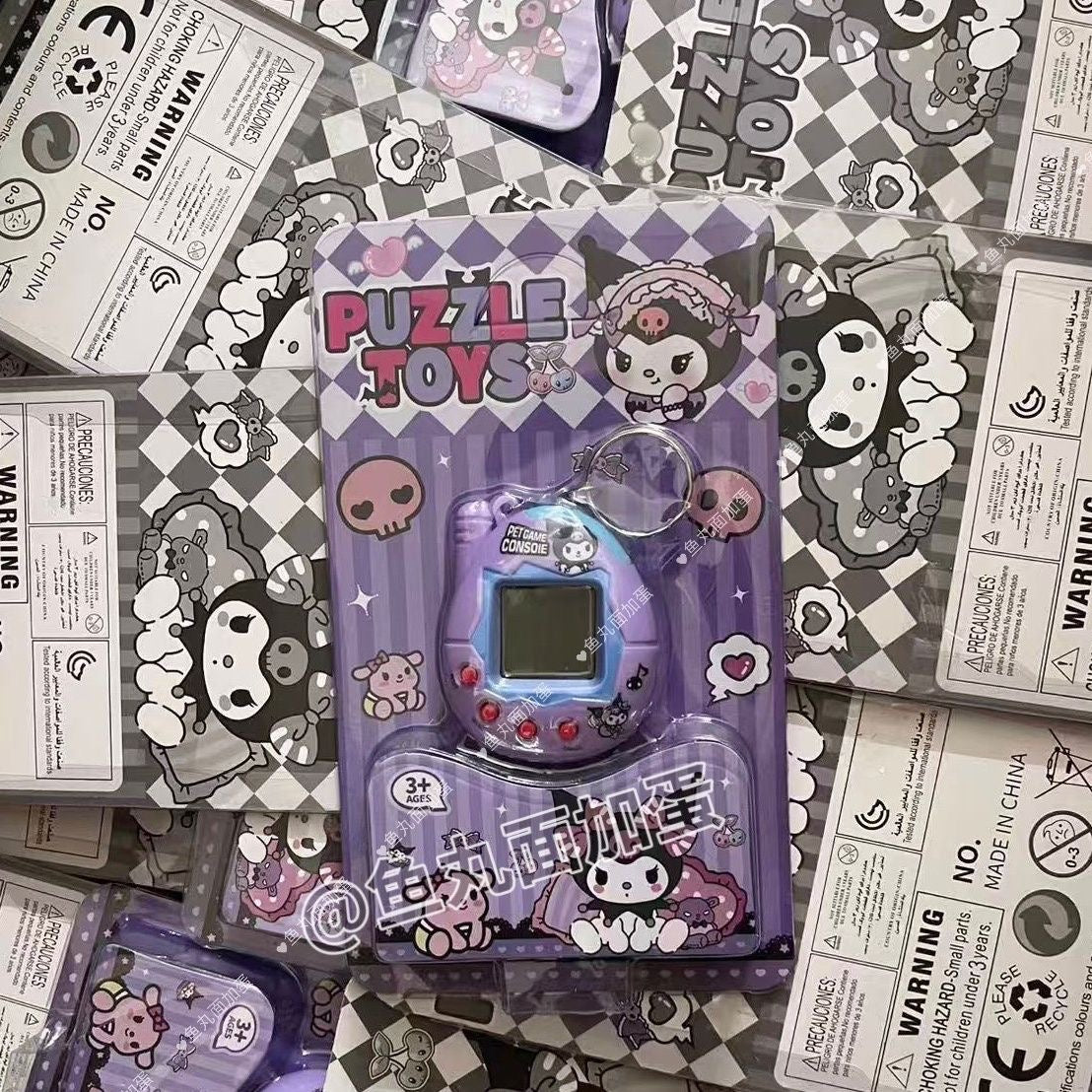 Tamagotchi kuromi keychain