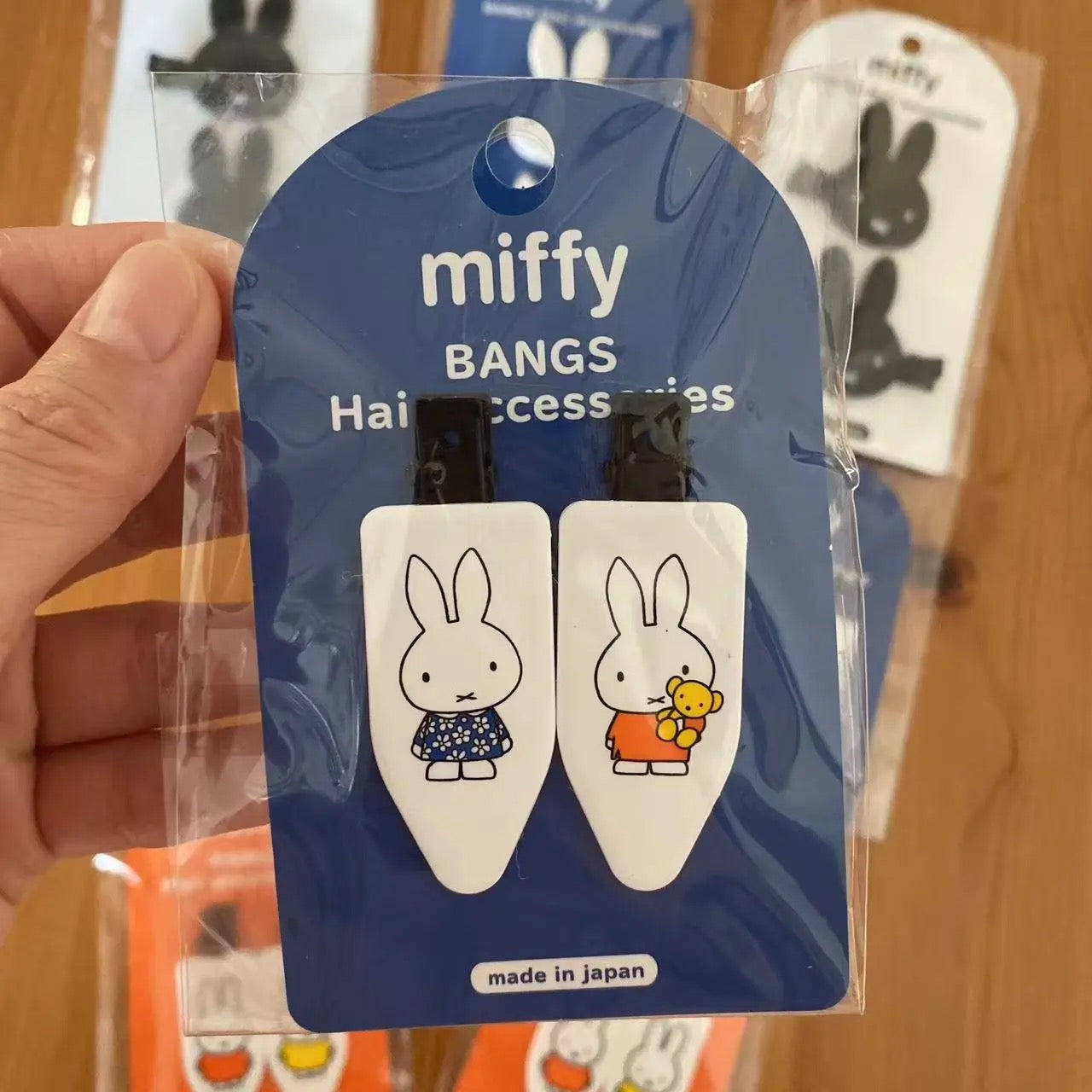 Miffy hair clip 2 pcs set