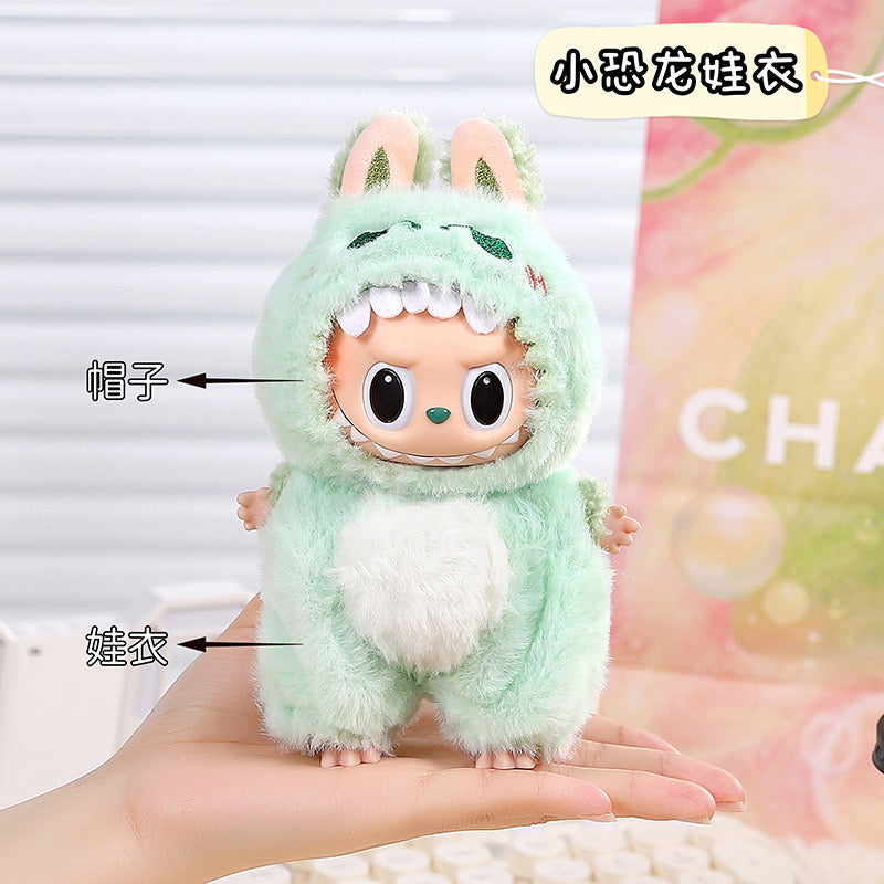 Labubu costume for 17 cm labubu