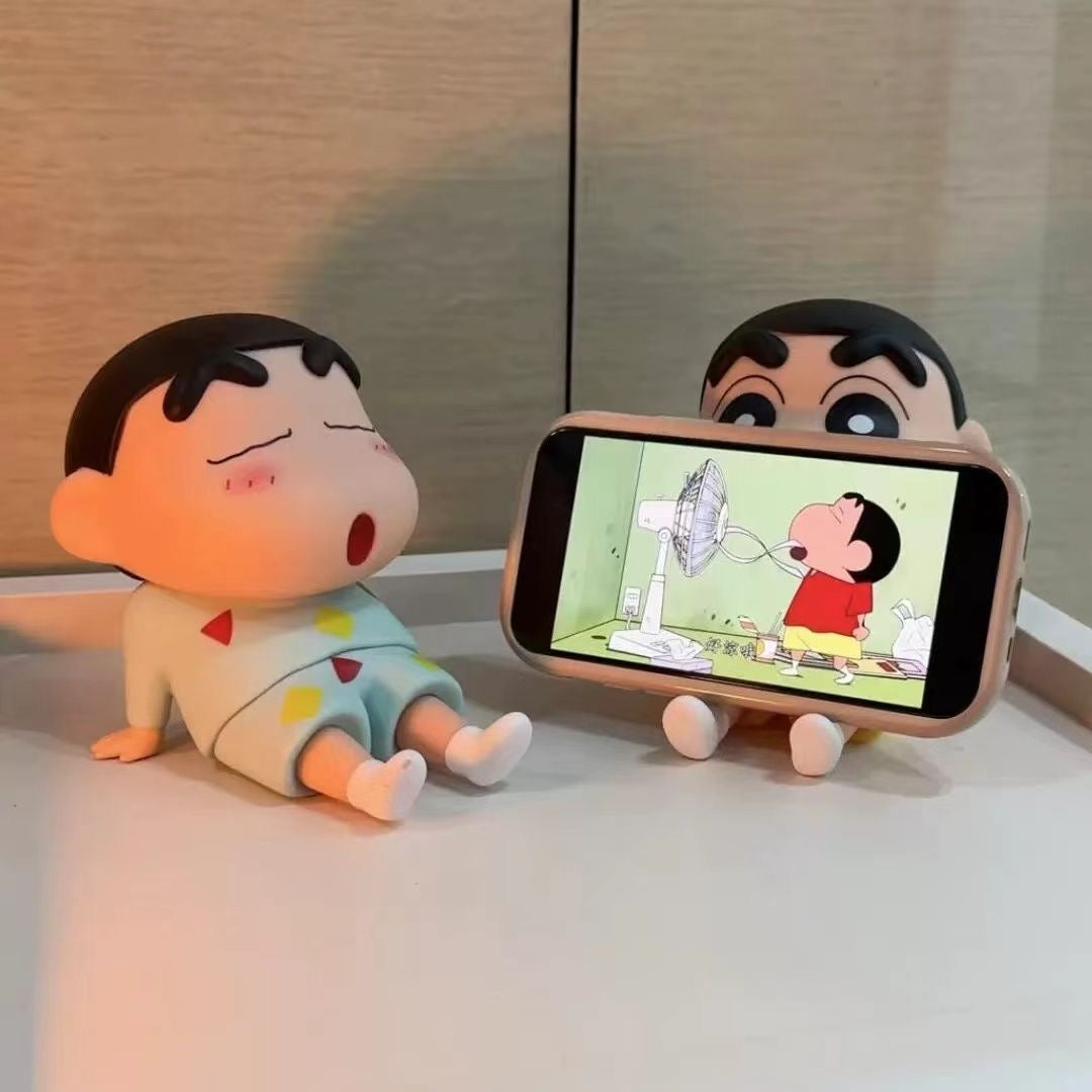 Shinchan phone holder