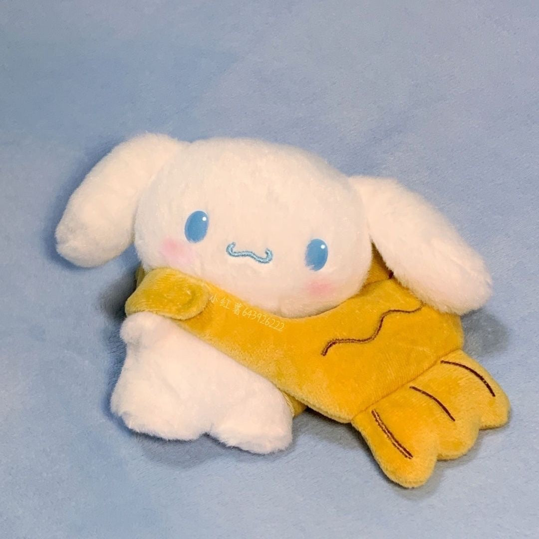 Cinna takayaki doll keychain