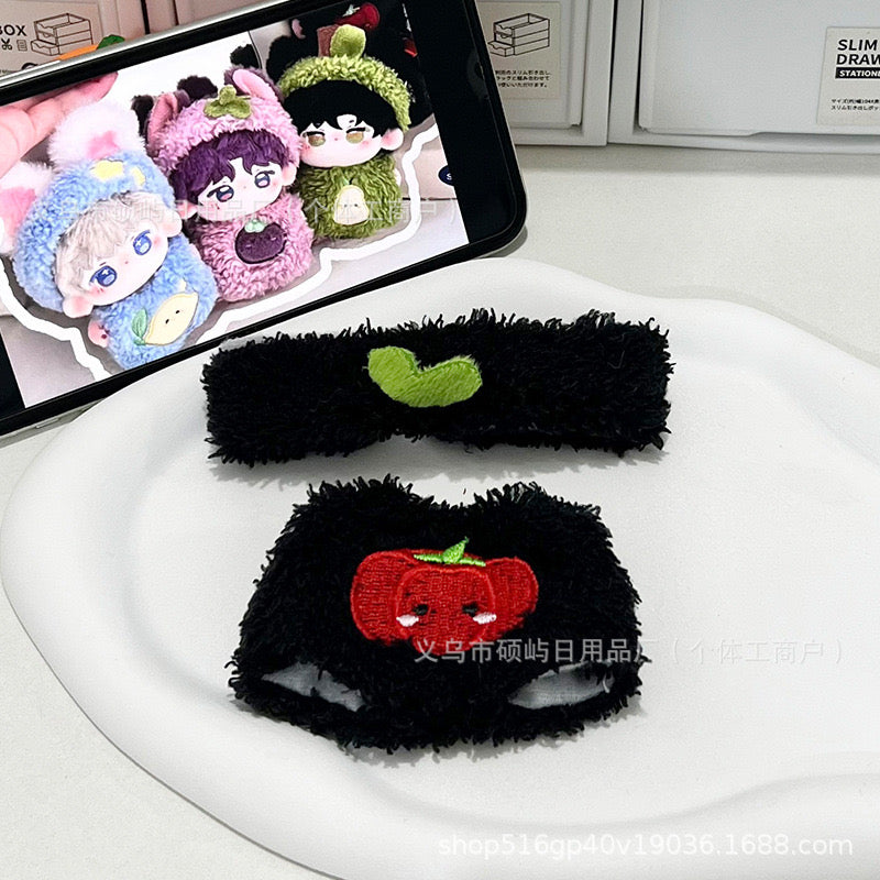 Love & deep space outfit for 10 cm doll ( no doll included)