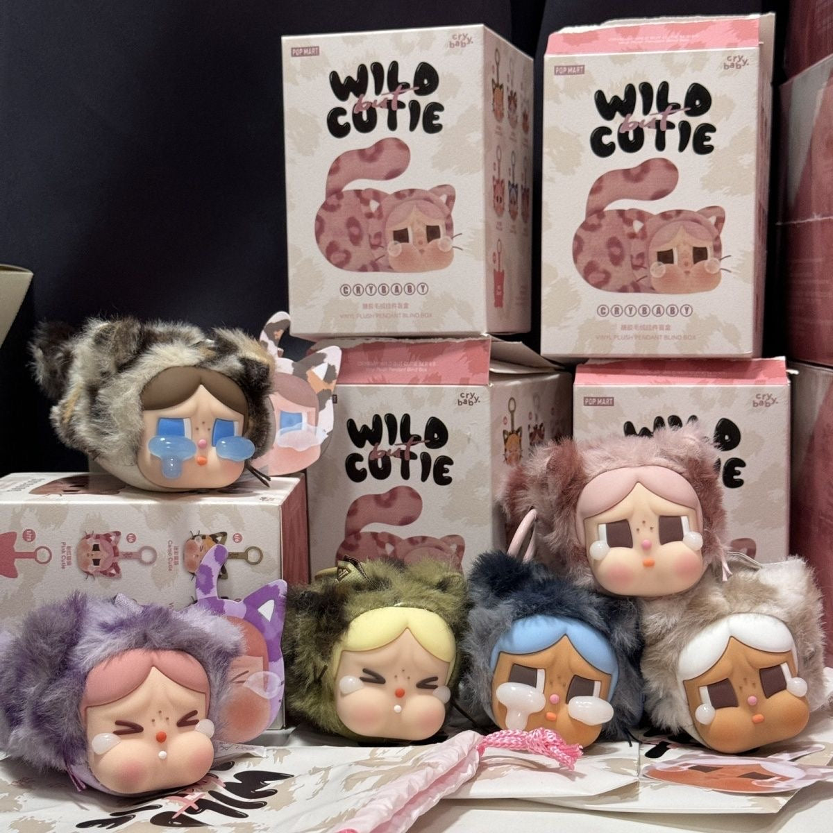 Popmart wild but cutie crybaby