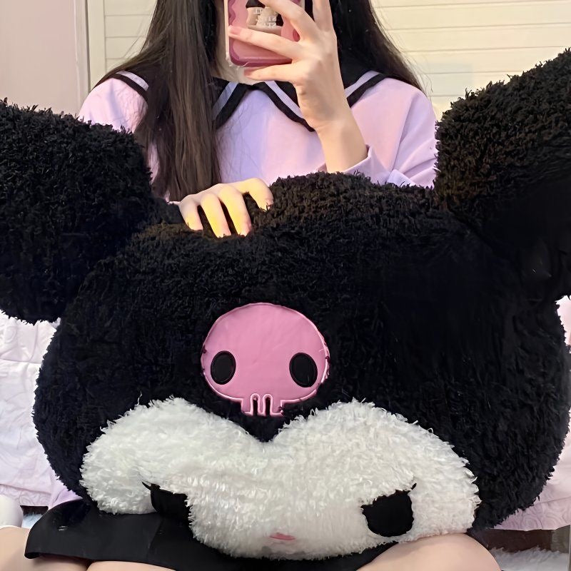 Kuromi plushie pillow