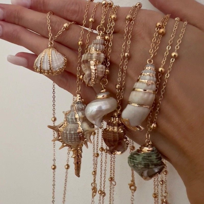 Sea cells aesthetic necklace