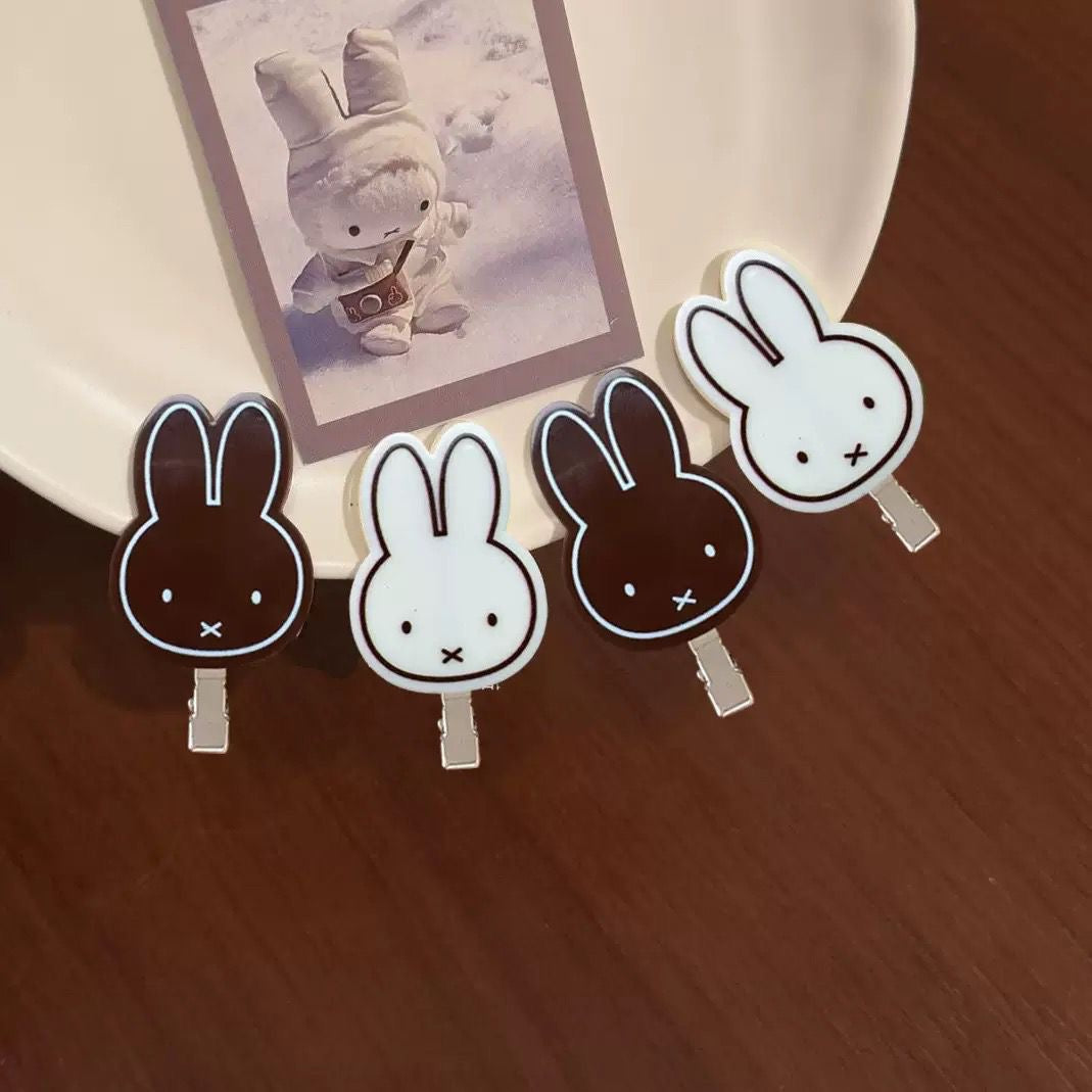 Miffy hair clip set