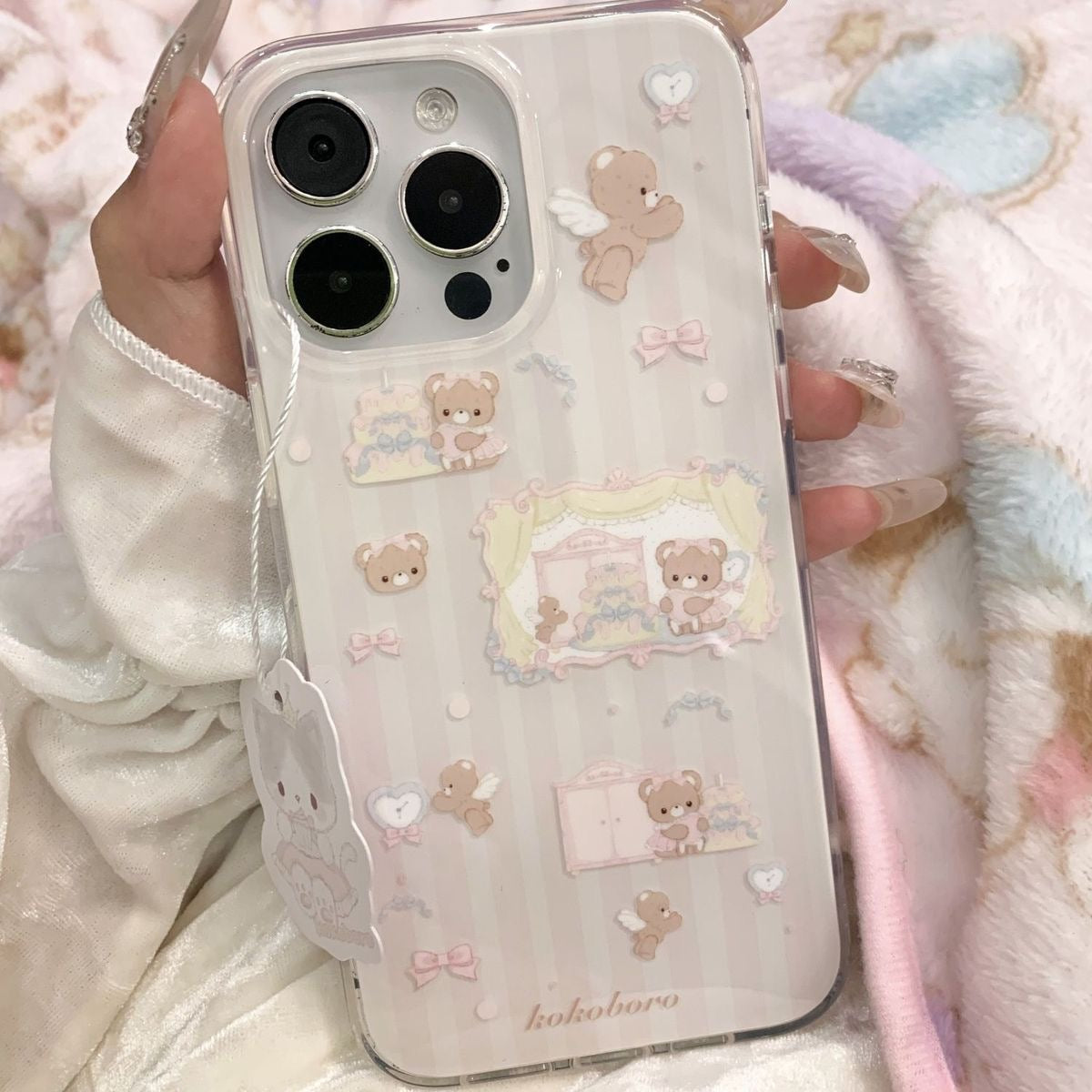 Angel bear iPhone case