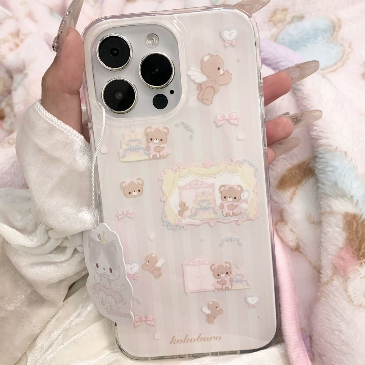 Angel bear iPhone case