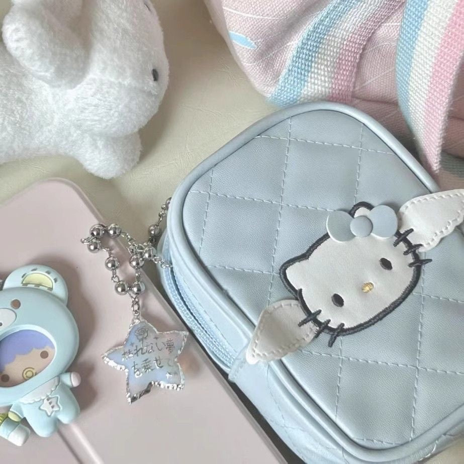Hello kitty storage pouch bag