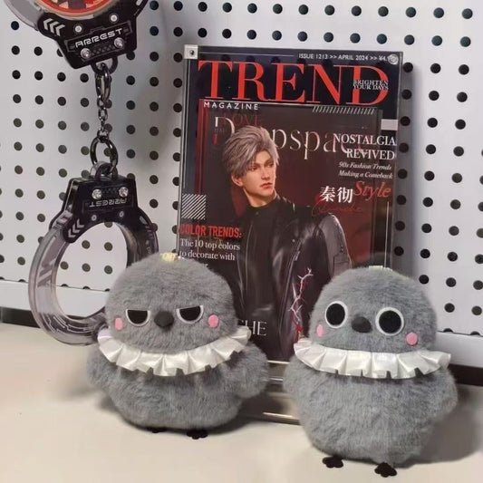 Love and deep space plushie keyring