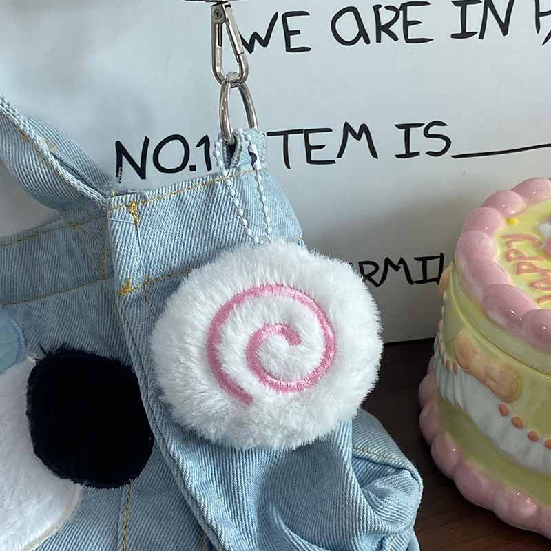 Japanese fish cake roll keyring