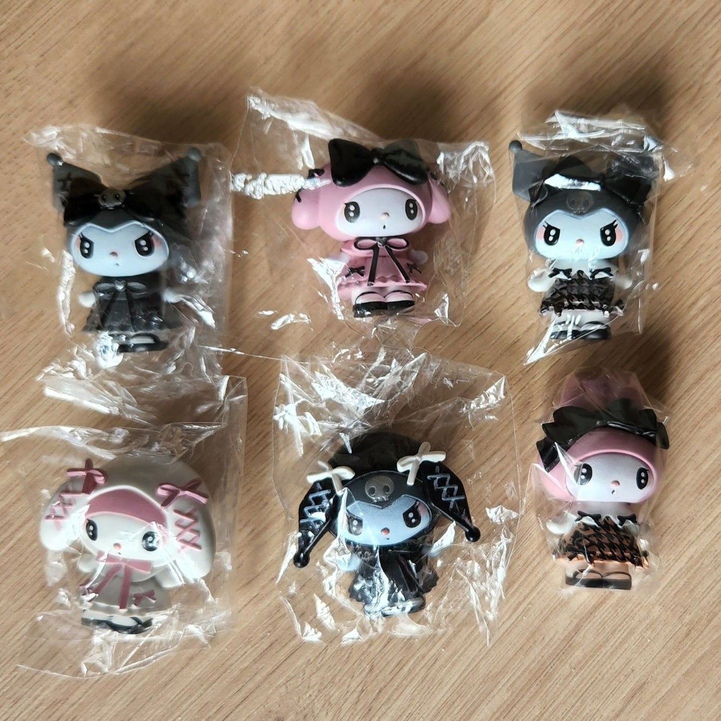 Sanrio gothic Japanese blind box keyring