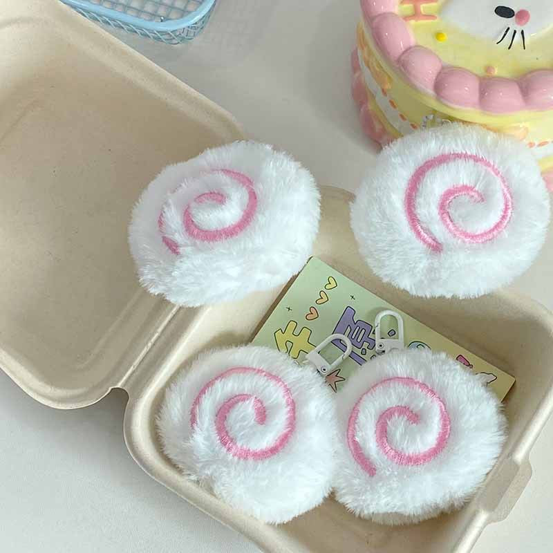 Japanese fish cake roll keyring
