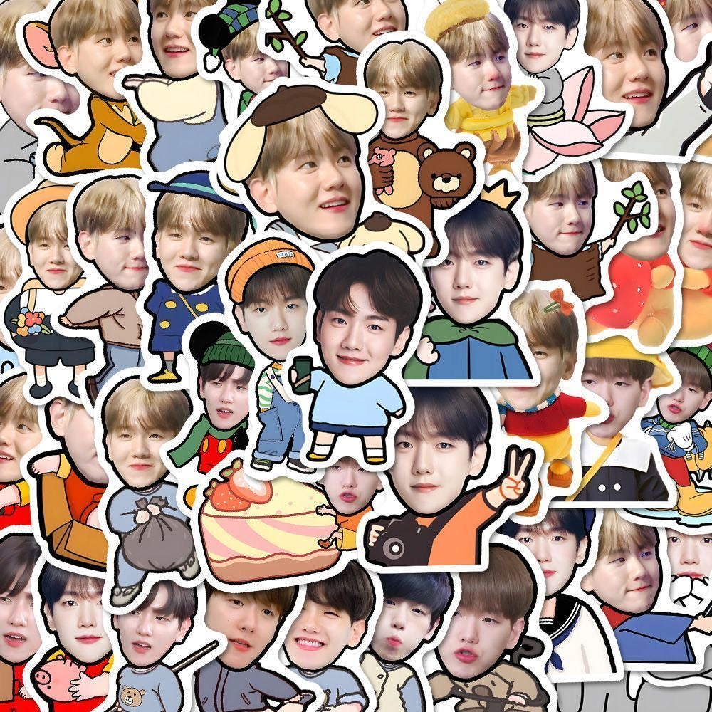 baekhyun EXO stickers 100 pcs