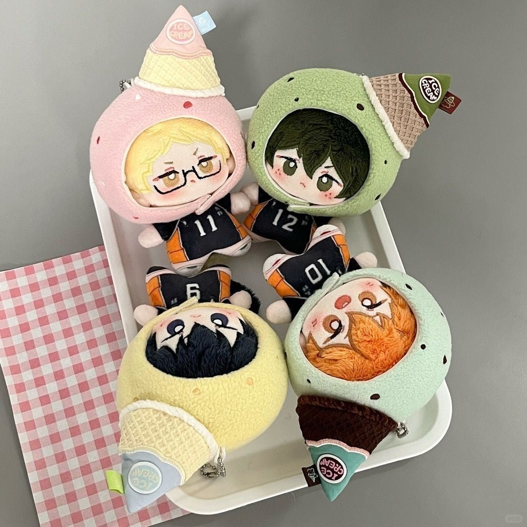 Haikyuu 10 cm plushie keyring