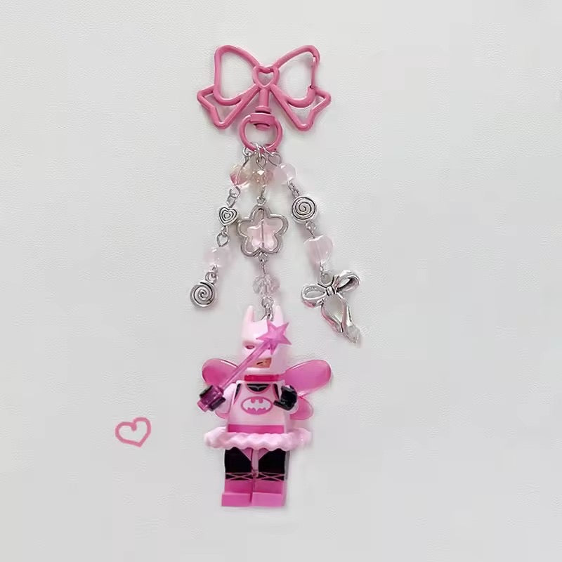 Trending couple Batman keychain