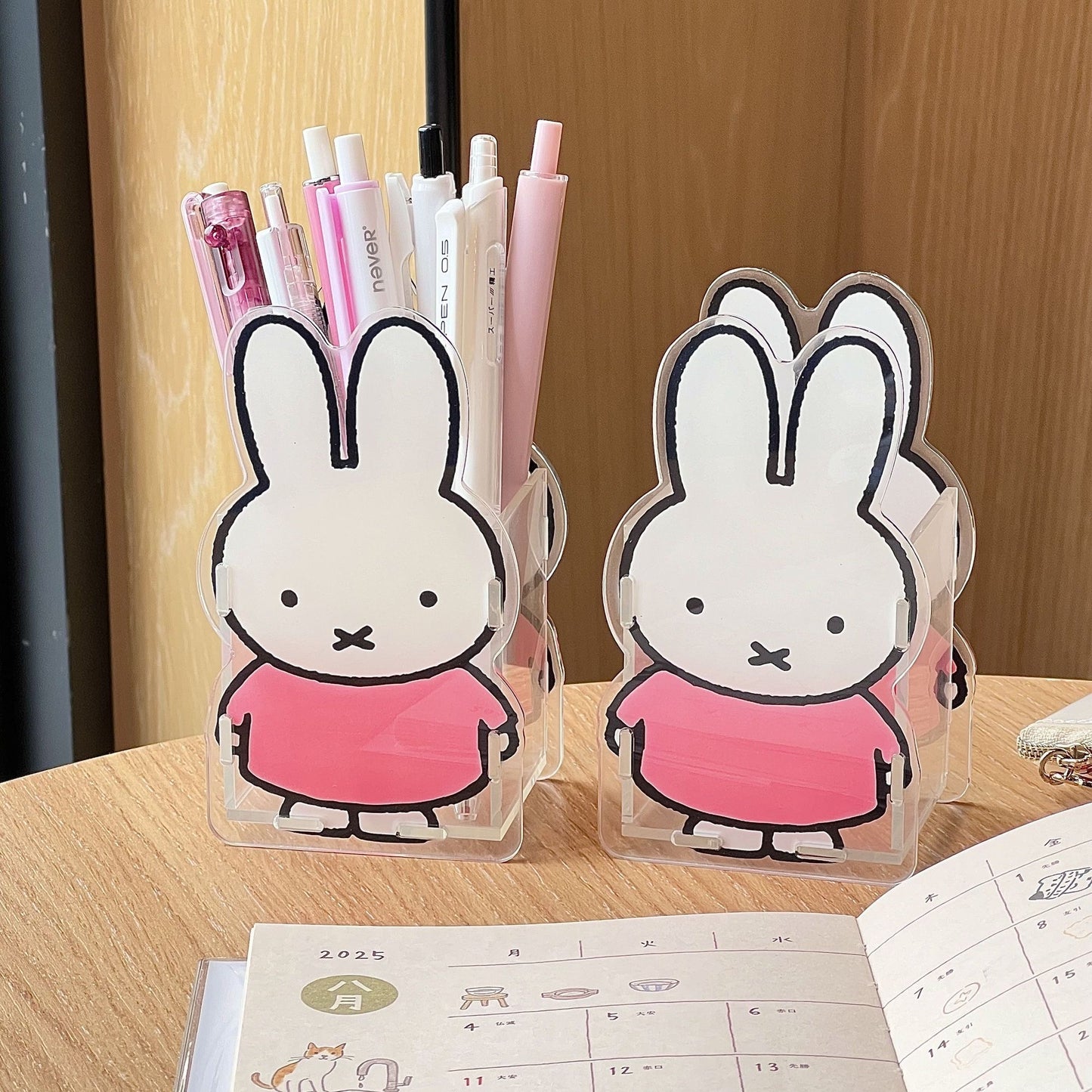 Miffy pencil storage acrylic box