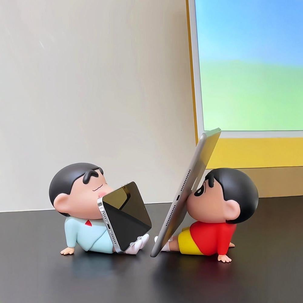 Shinchan phone holder