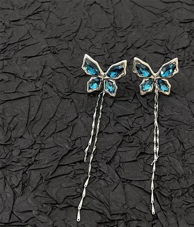 Butterfly ear bone clip