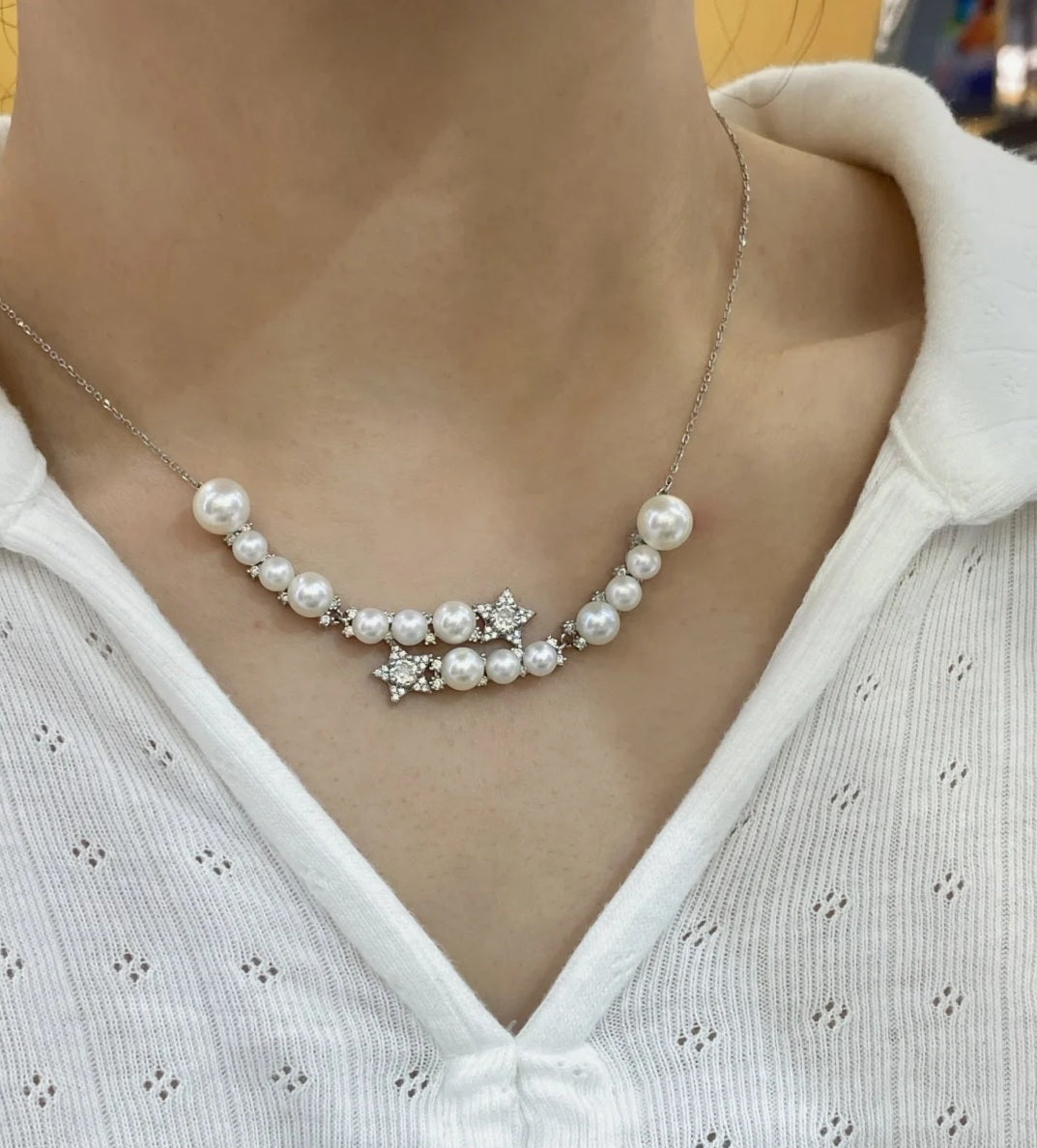 Star Dimond Necklace