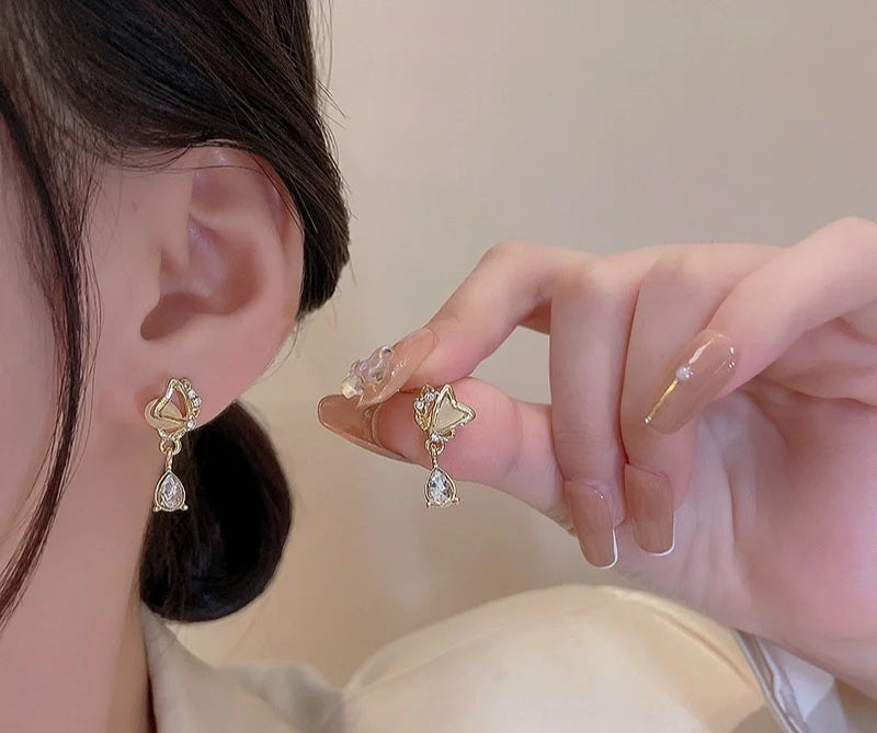 Butterfly Dimond earrings