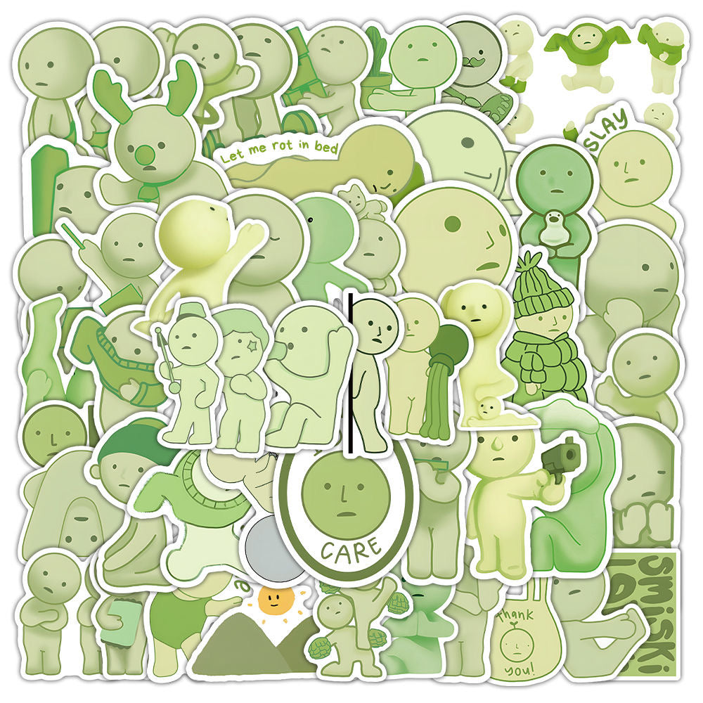 Smiski vinyle stickers 50 pcs