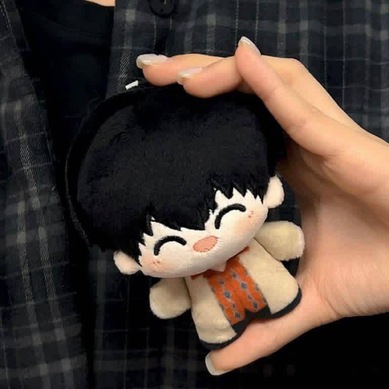 Sakamota days Japanese anime 10 cm plushie keyring