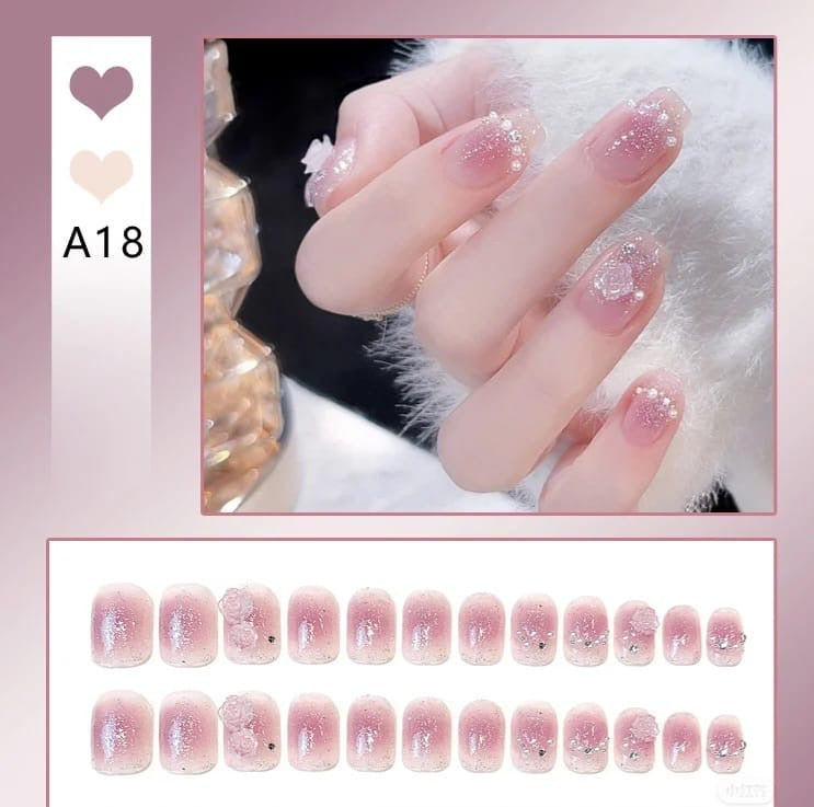 Nail extensions 24 pcs set