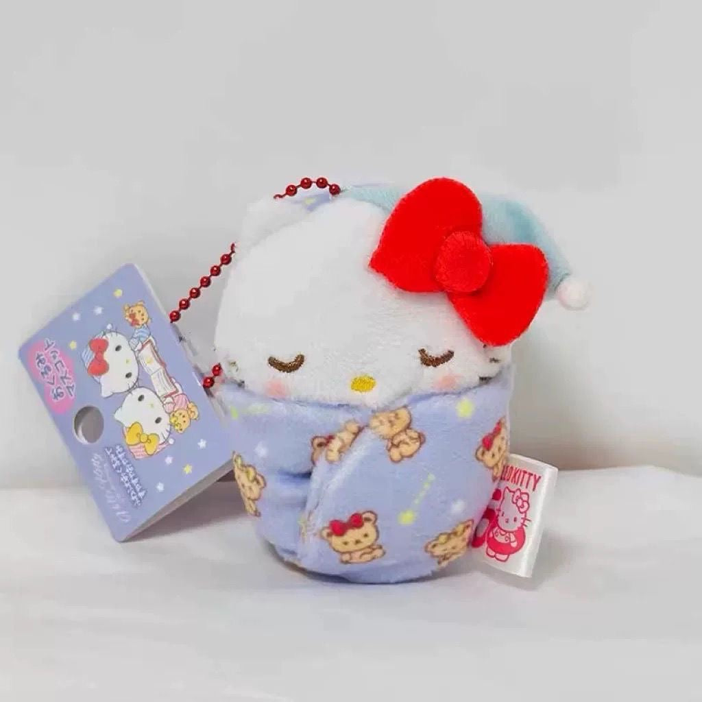 Sleeping HK mini plushie keyring