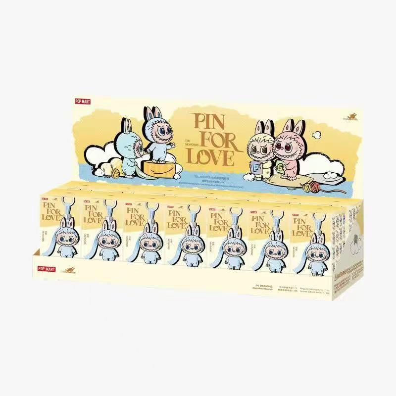 Labubu the monster pin of love 10 cm ( unofficial )