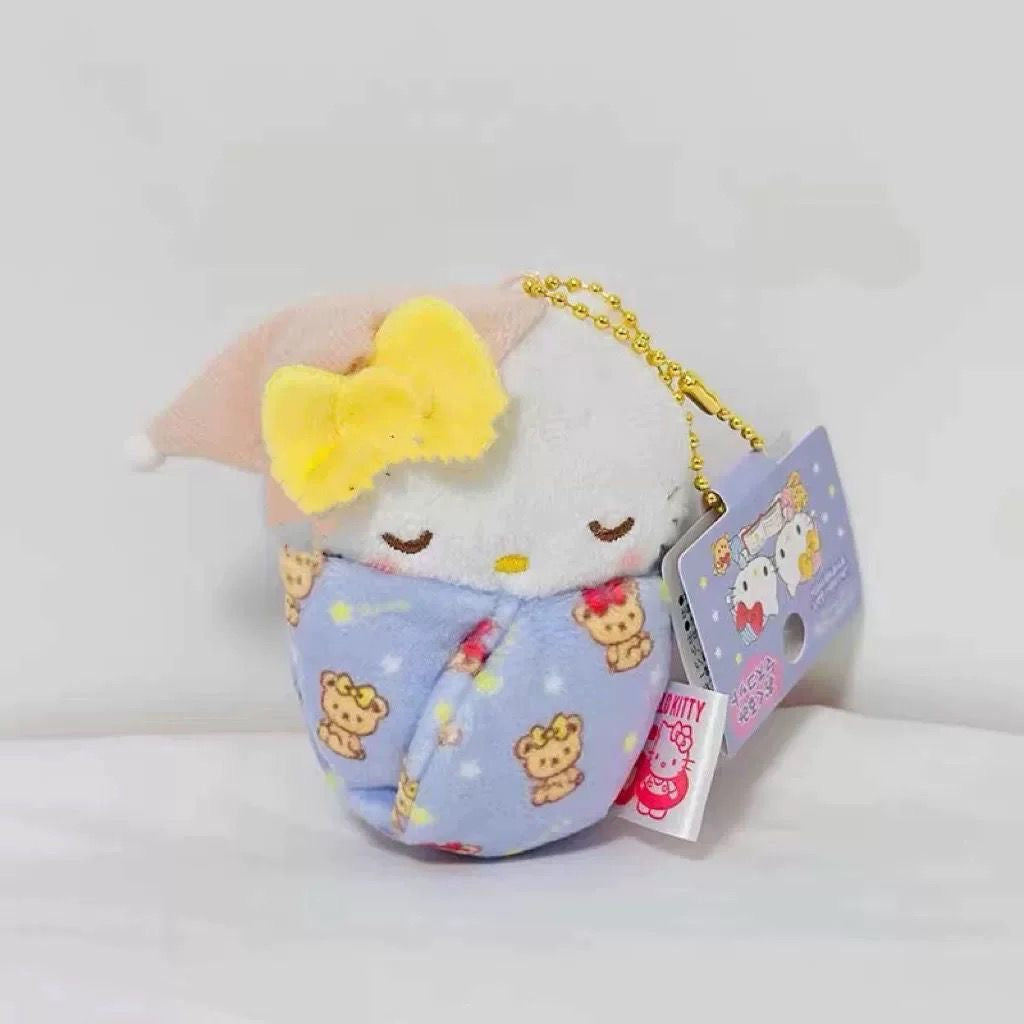 Sleeping HK mini plushie keyring