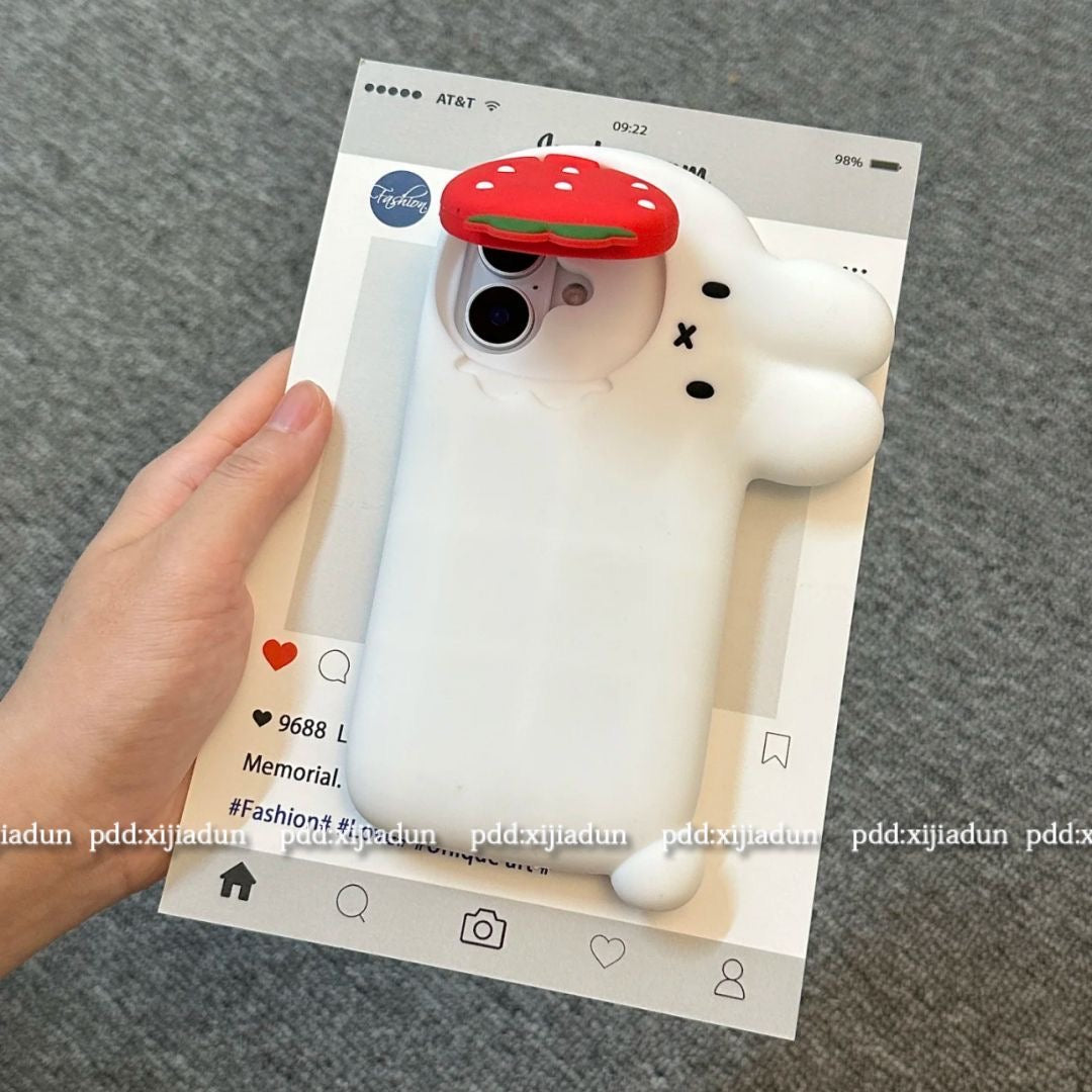 Miffy strawberry iPhone phone case