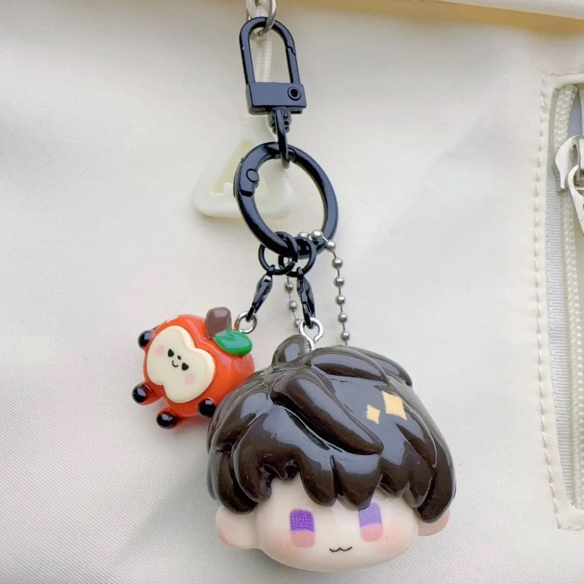 Love and deep space keychain