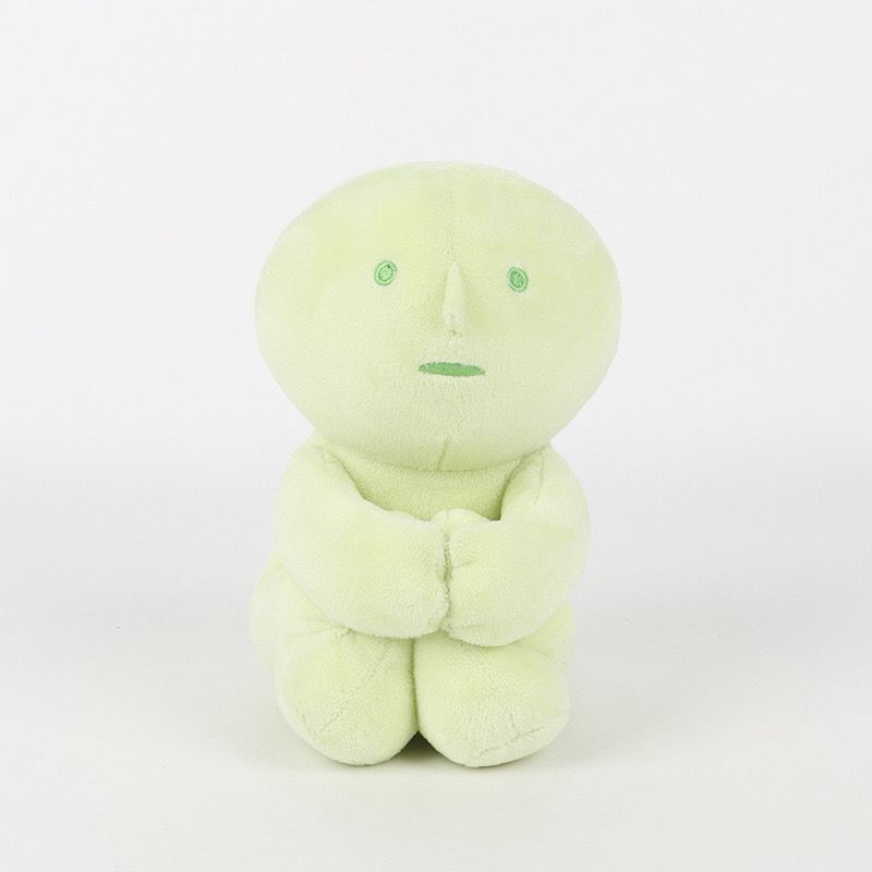 Smiski plush keyring