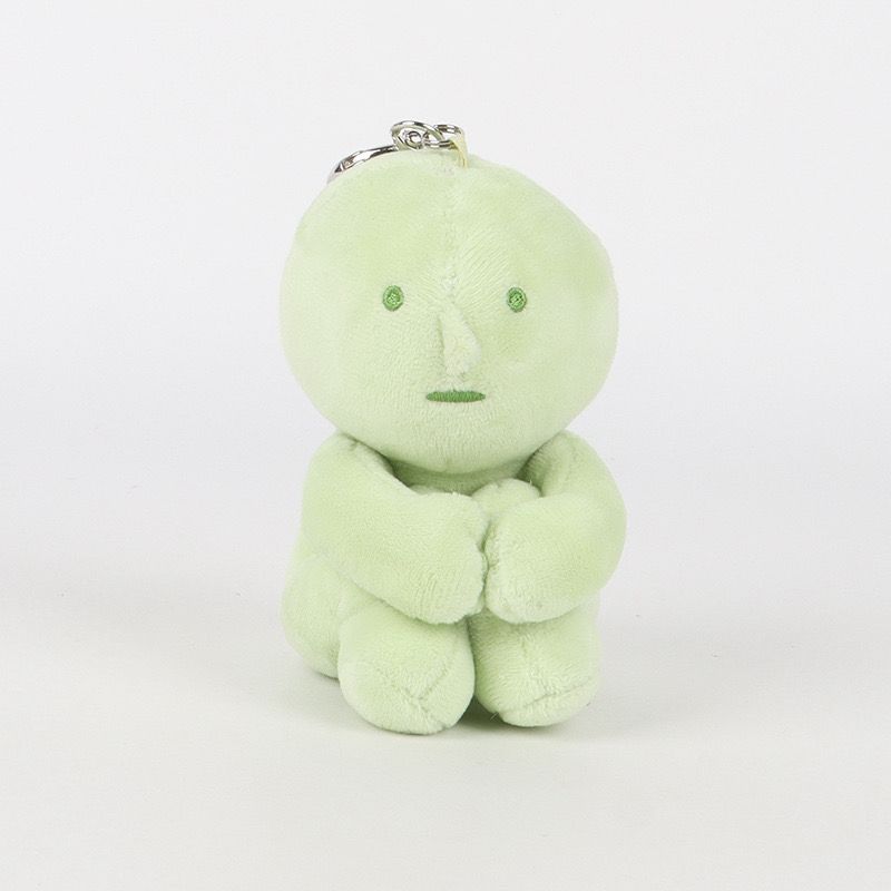 Smiski plush keyring