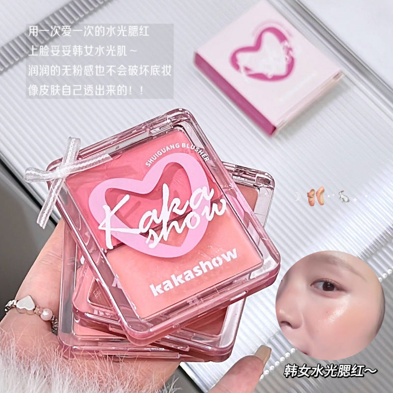 Kakashow water light double combination cream blush