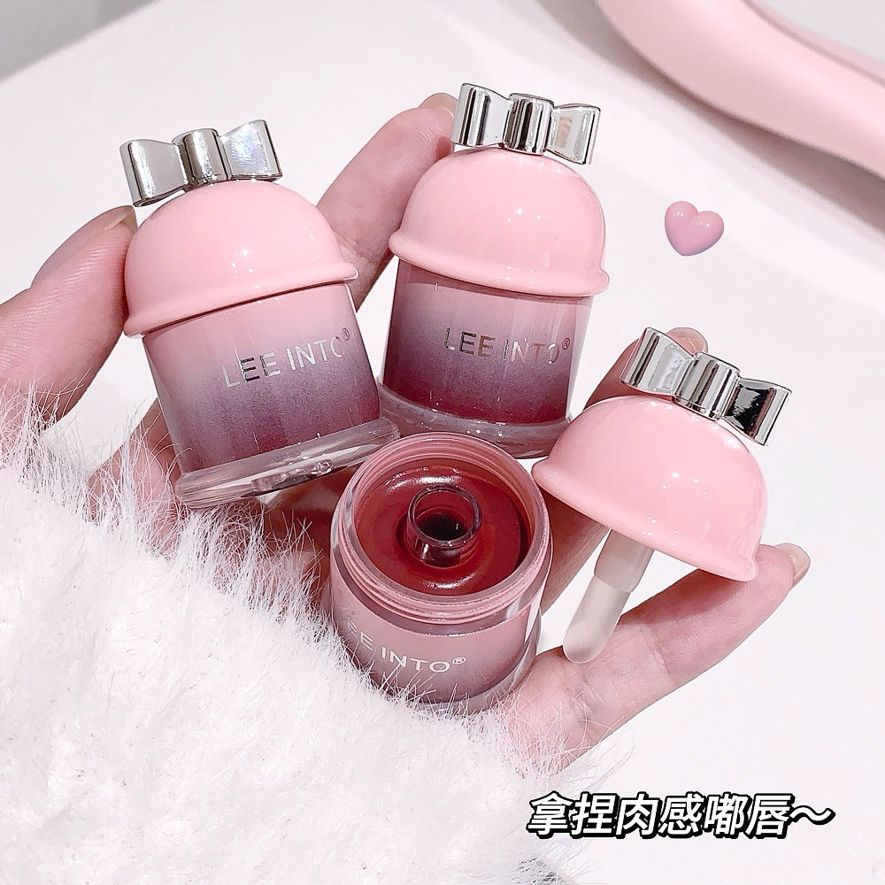 LEEINTO Dreamy bow lip clay pot