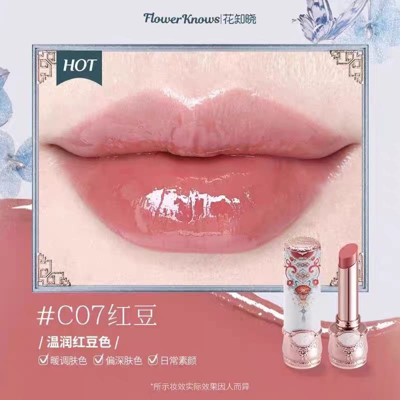 Flower knows Butterfly Cloud Mirror lip glaze