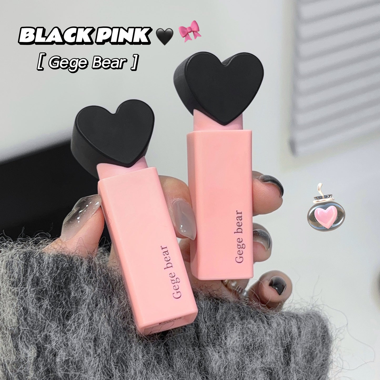 Gege bear dream sweetheart velvet lip glaze