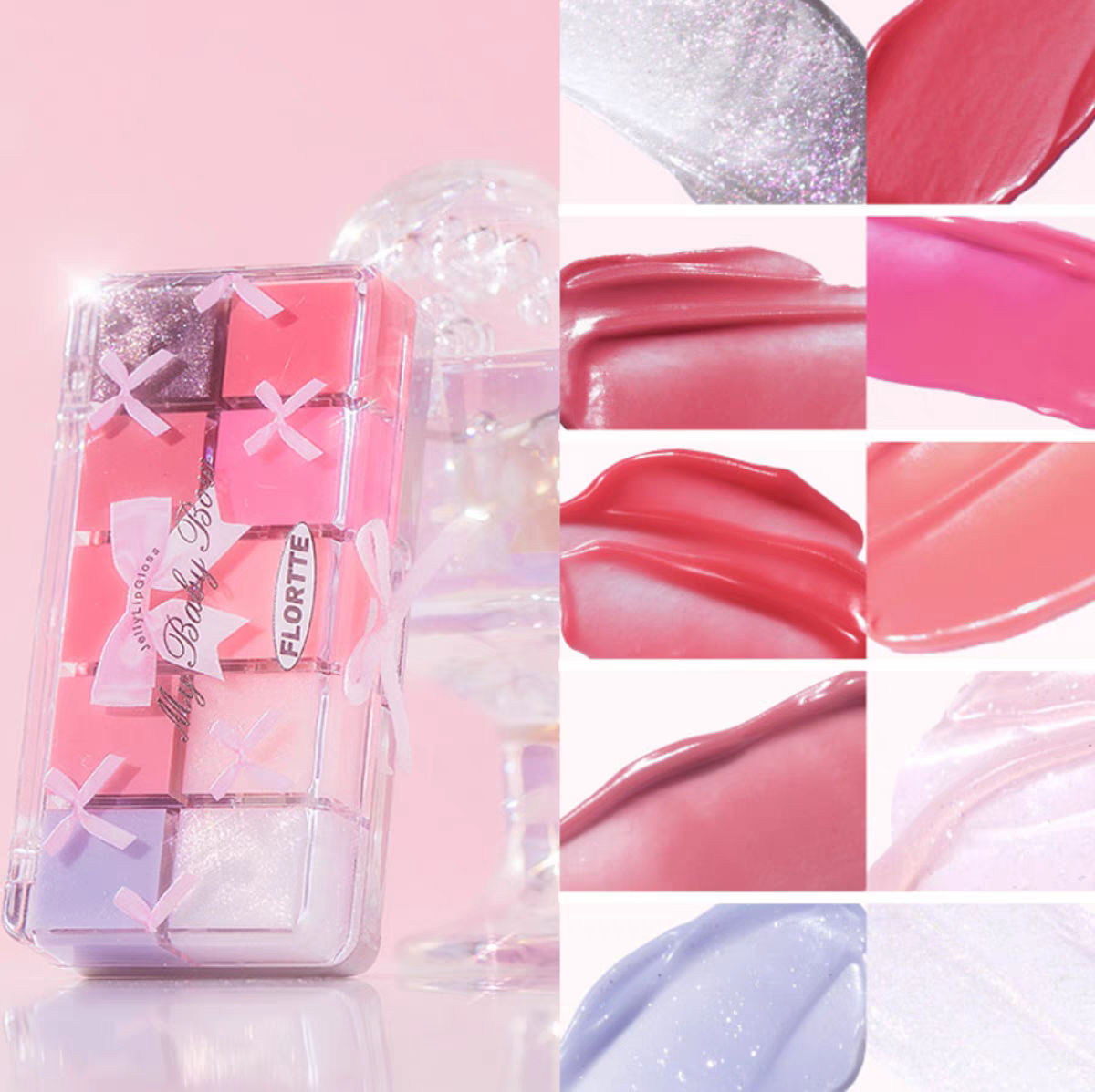 FLORTTE Princess series 10 lip jelly pallate