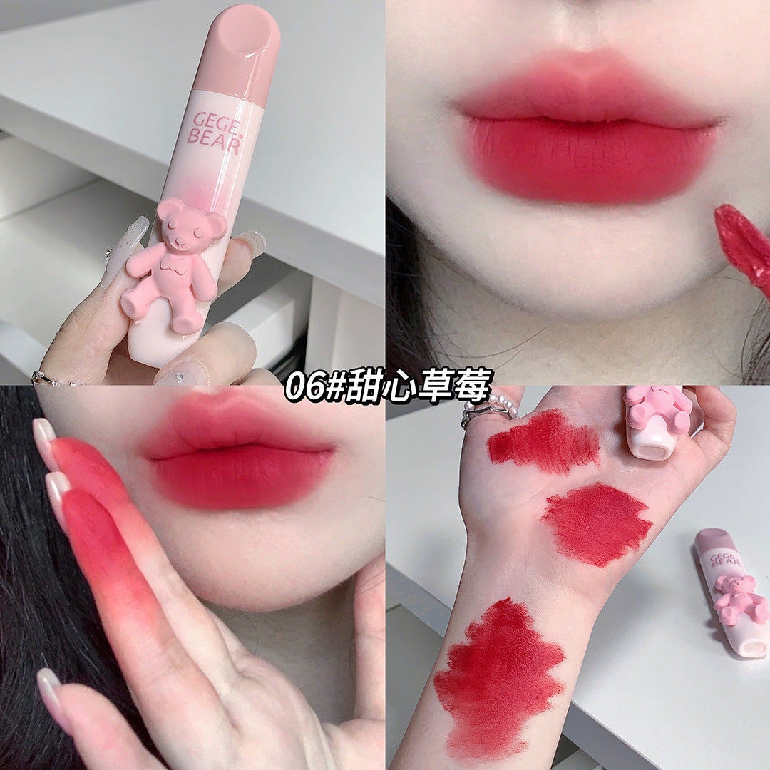 Gege bear velvet soft lip glaze