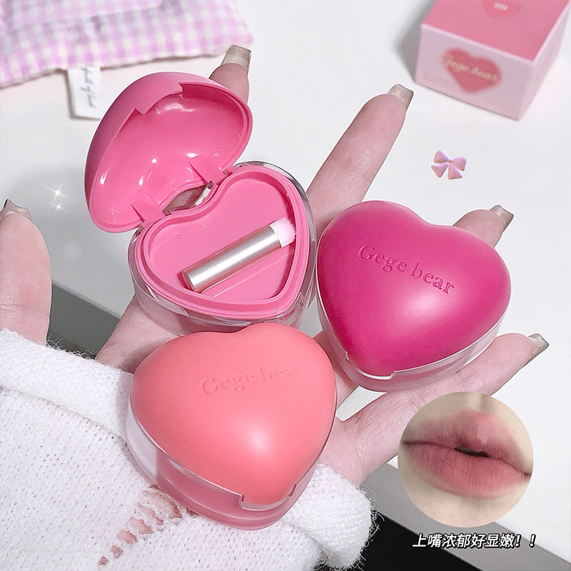 Gege bear love lip and cheek dual purpose cream matte lipstick