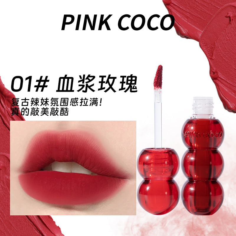 PINKCOCO velvet lip glaze
